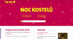 Desktop Screenshot of nockostelu.cz
